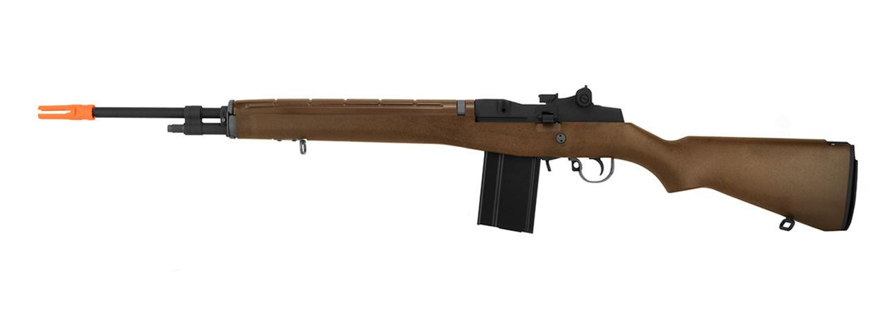 WE-Tech Full Metal M14 Gas Blowback Airsoft Sniper Rifle (IMITATION WOOD) - Click Image to Close