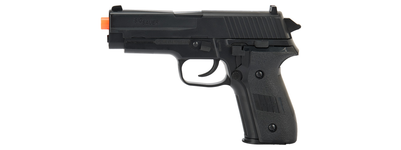 Sig Sauer P228 Spring Airsoft Pistol (BLACK) - Click Image to Close