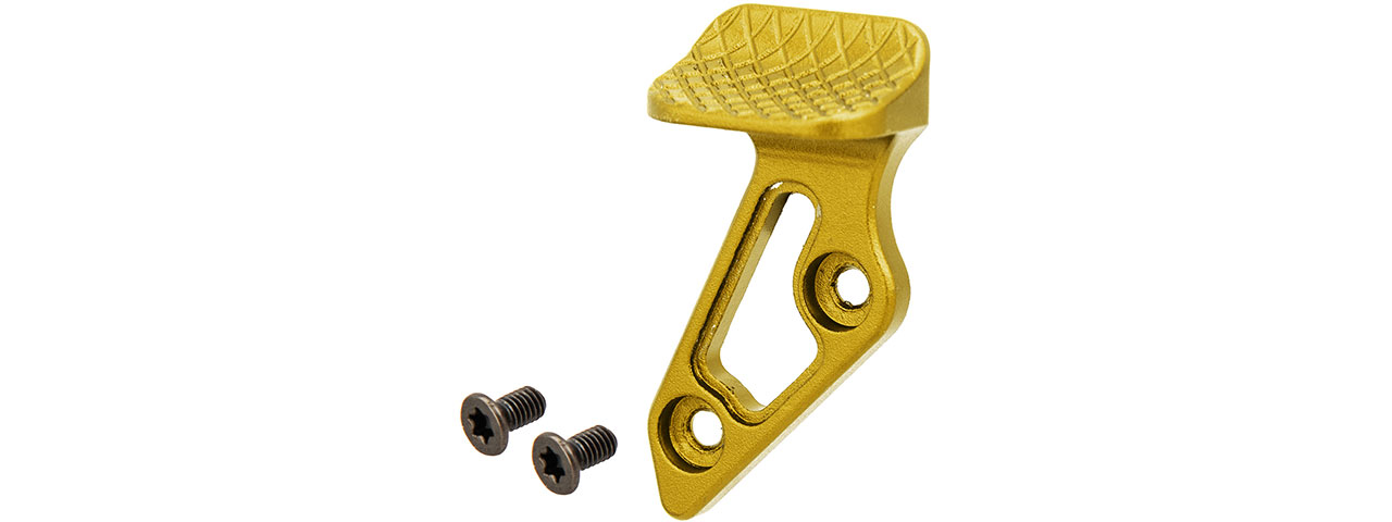 5KU Skidproof Thump Rest for Hi-Capa Pistols [Left Handed] (GOLD) - Click Image to Close