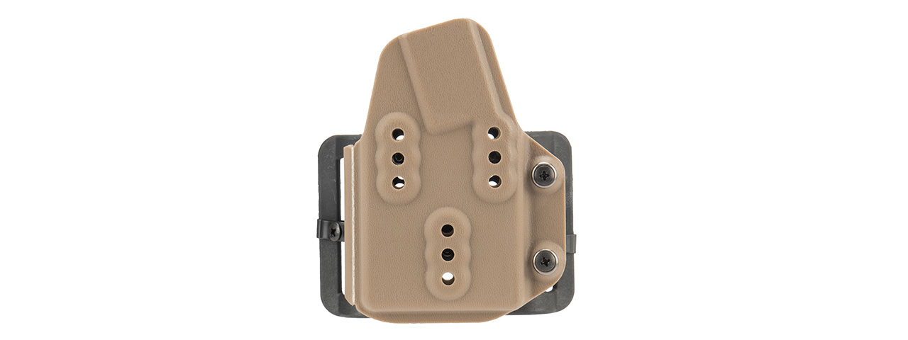 G-Force Kydex Magazine Hardshell M4 Pouch (TAN) - Click Image to Close