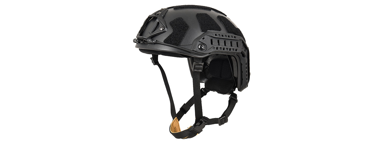 G-Force Special Forces High Cut Bump Helmet (BLACK) - Click Image to Close