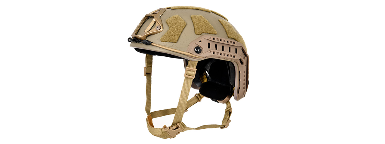 G-Force Special Forces High Cut Bump Helmet (TAN) - Click Image to Close