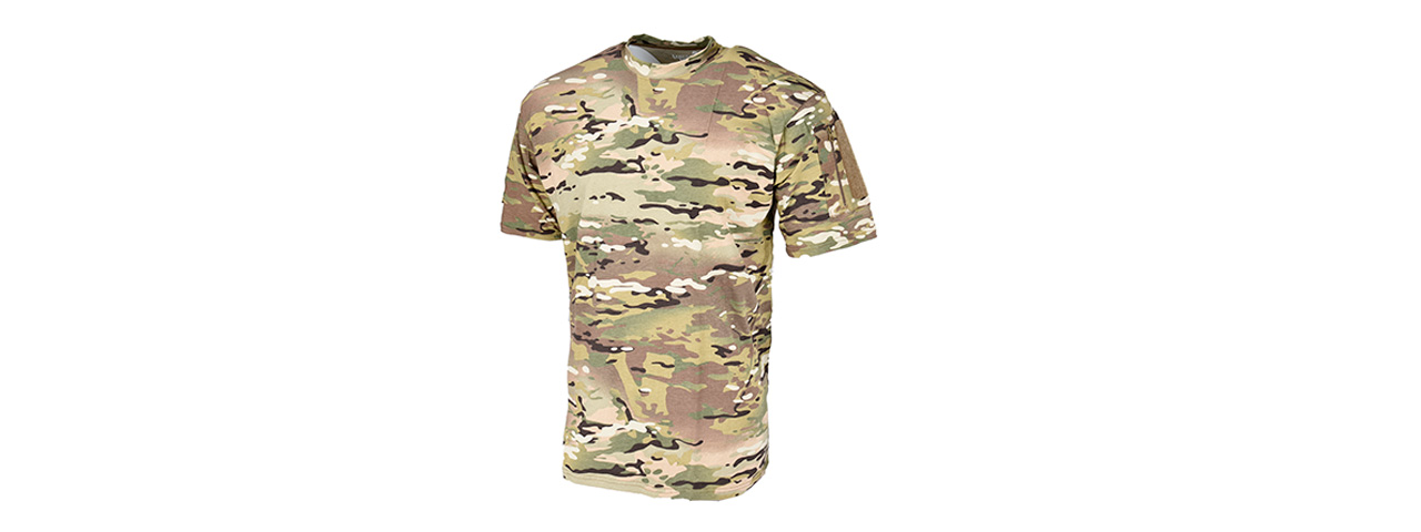 Lancer Tactical Airsoft Ripstop PC T-Shirt [Medium] (CAMO) - Click Image to Close