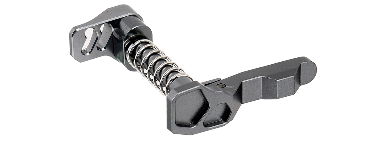 Ambidextrous Magazine Release Catch for M4 Series Airsoft AEG (GRAY) - Click Image to Close