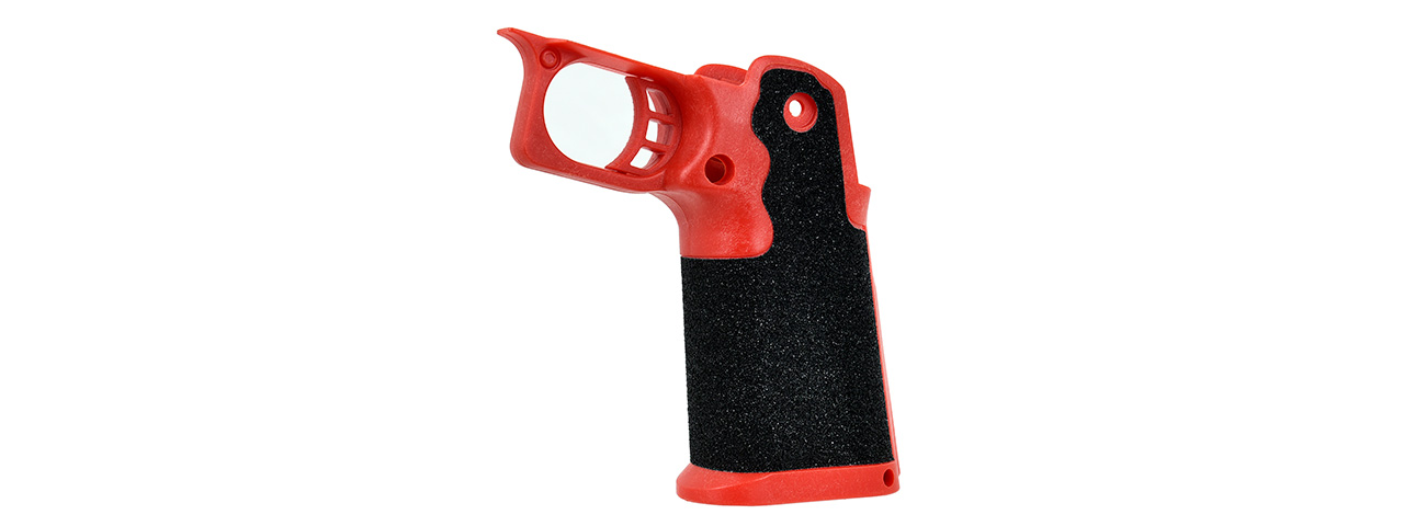 Airsoft Masterpiece Skater Terrain Custom Hi-Capa Pistol Grip (RED) - Click Image to Close