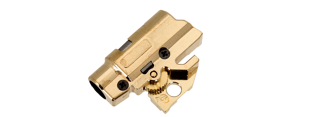 Airsoft Masterpiece Hop-Up Base for Hi-Capa GBB Pistols (BRASS) - Click Image to Close