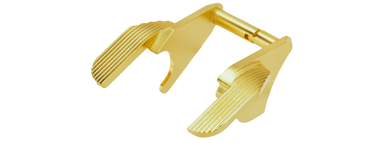 Airsoft Masterpiece Ambi Steel Thumb Safety for Hi-Capa [SV Ver. 2] (GOLD) - Click Image to Close