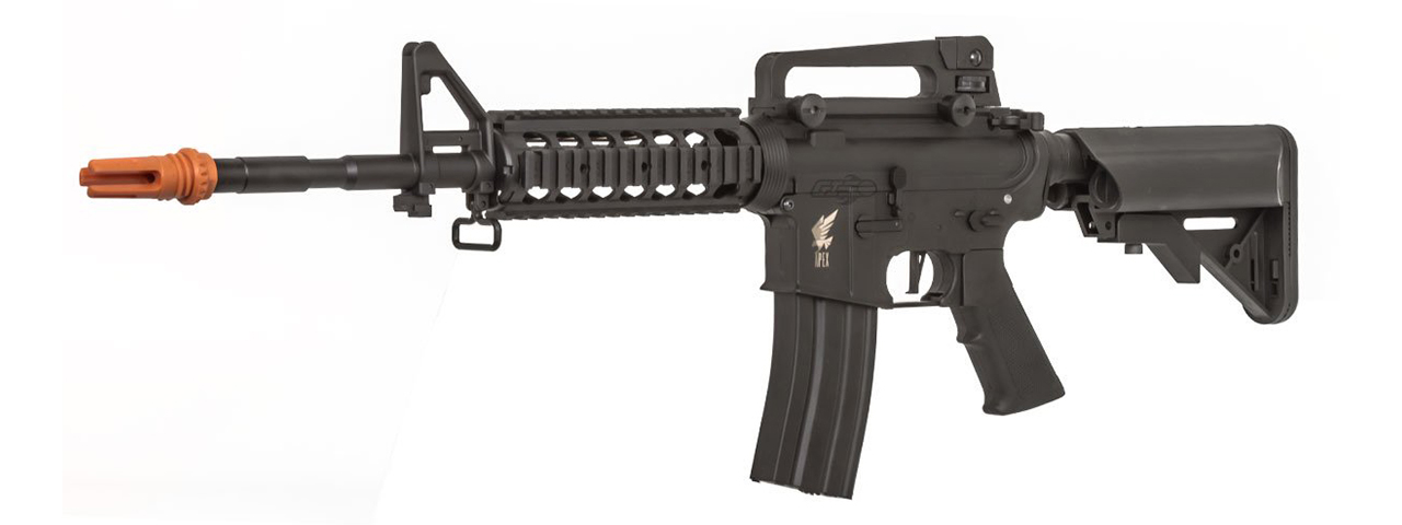 APEX Airsoft Fast Attack RIS M4 Carbine AEG Rifle [Polymer] (BLACK) - Click Image to Close