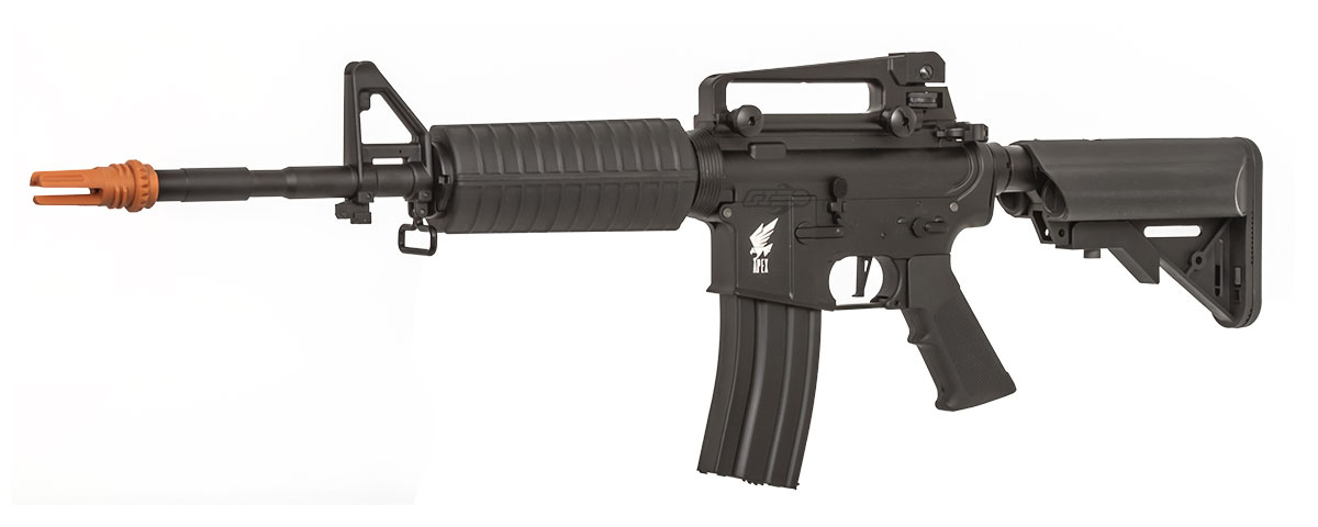 APEX Airsoft Fast Attack M4A1 Carbine AEG Rifle [Metal] (BLACK) - Click Image to Close