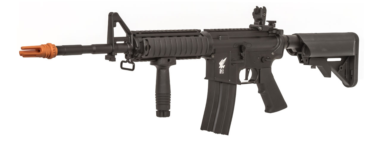 APEX Airsoft Fast Attack RIS M4 Carbine AEG Rifle [Metal] (BLACK) - Click Image to Close