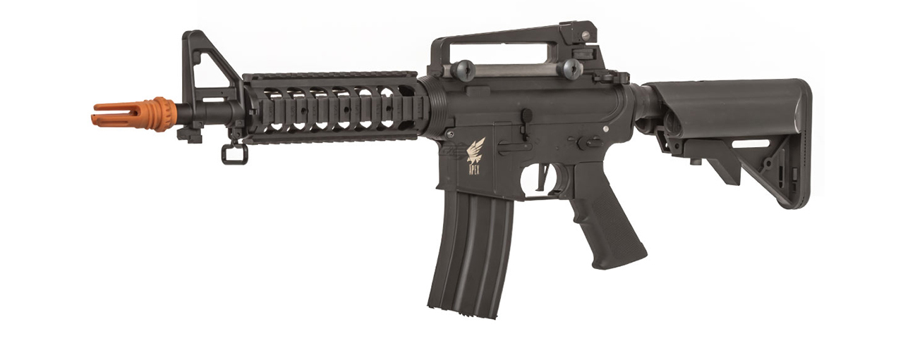 APEX Airsoft Fast Attack CQBR M4 Carbine AEG Rifle [Polymer] (BLACK) - Click Image to Close