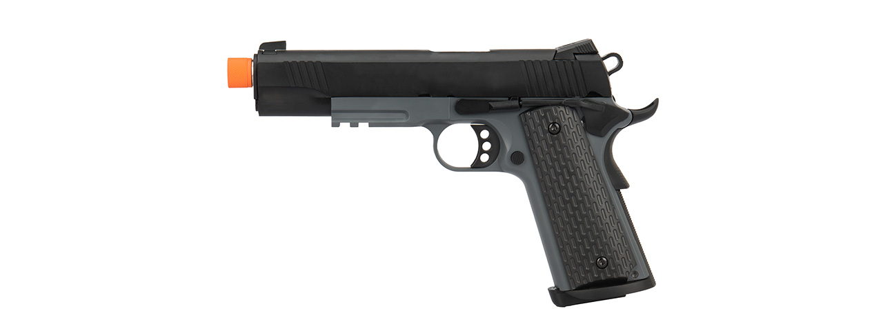 Army Armament Full Metal R28 1911 Gas Blowback Airsoft Pistol (BLACK) - Click Image to Close