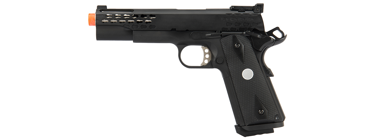 Army Armament Full Metal R30 1911 Gas Blowback Airsoft Pistol (BLACK) - Click Image to Close