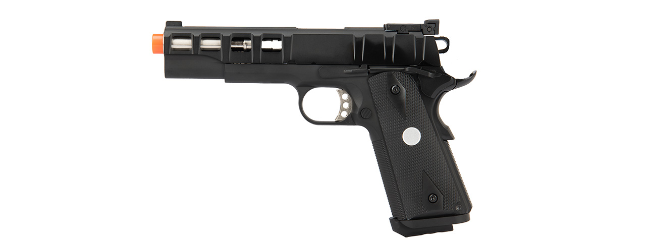 Army Armament Full Metal R30 1911 Gas Blowback Airsoft Pistol (BLACK) - Click Image to Close