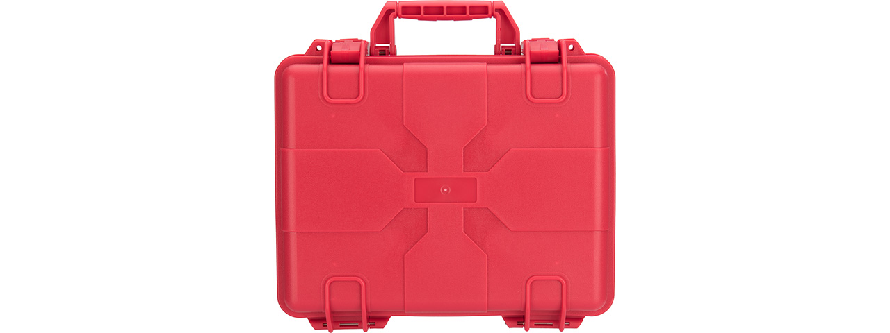 Lancer Tactical Universal Polymer Gun Case (RED) - Click Image to Close