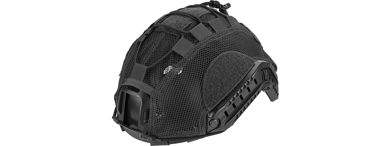 Lancer Tactical BUMP Helmet Cover [Medium] (BLACK) - Click Image to Close