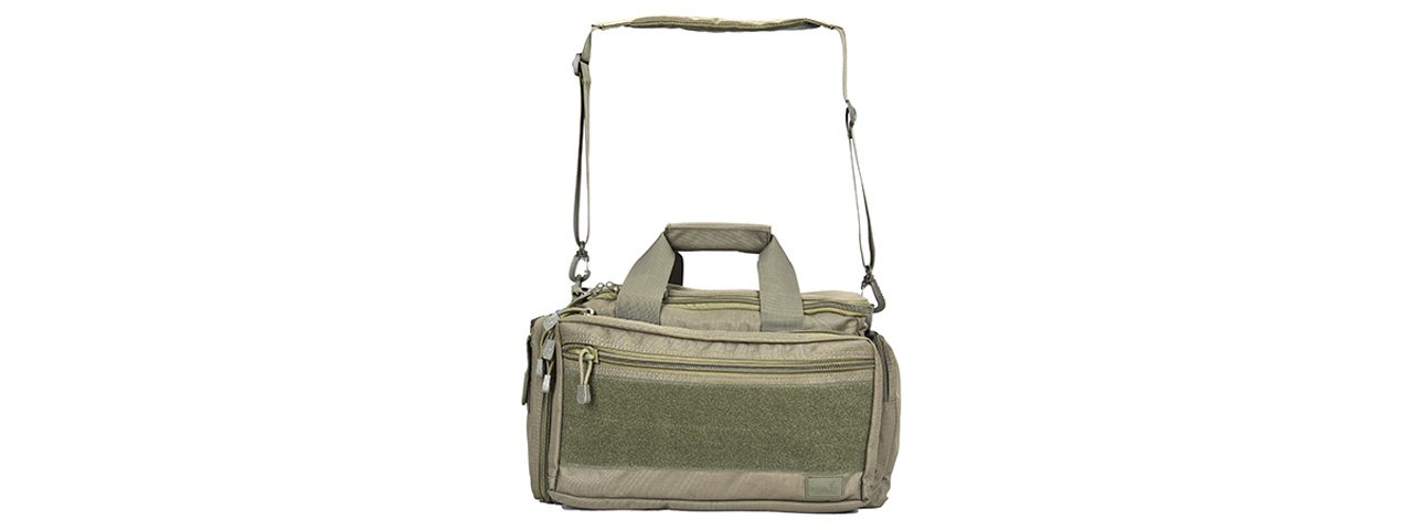 Lancer Tactical Shooter's Competition Range Bag (Color: OD Green) - Click Image to Close