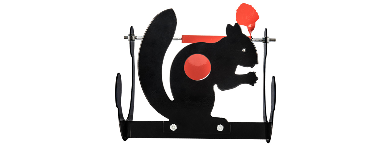 Lancer Tactical Steel Swirling Squirrel Airsoft Target - Click Image to Close