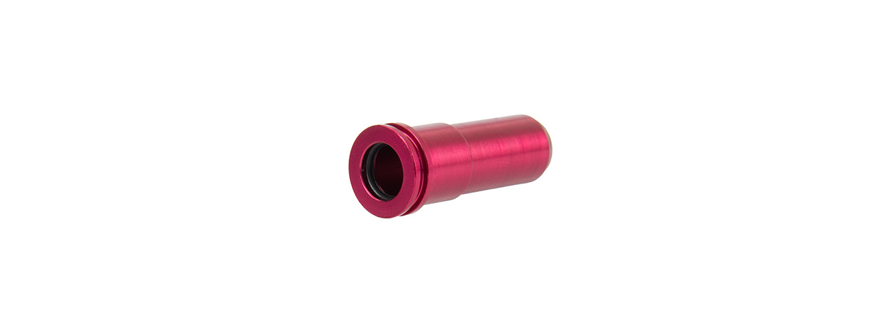Lancer Tactical Aluminum Reinforced Air Nozzle for M4 AEGs (RED) - Click Image to Close