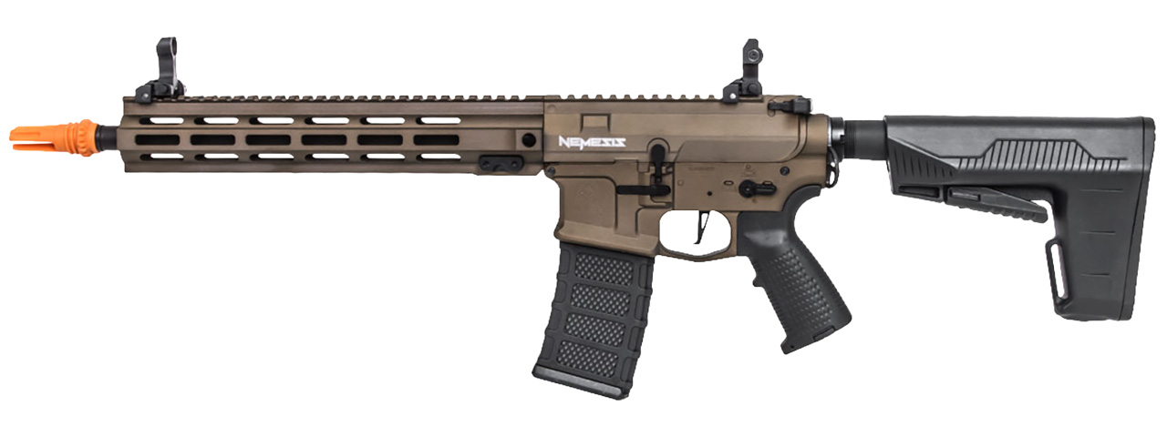 Classic Army Nemesis LS12 M4 Carbine AEG w/ BAS Stock (BRONZE) - Click Image to Close