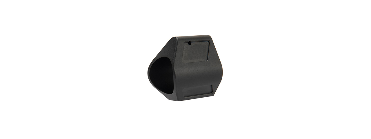 Lancer Tactical Full Metal Low Profile Airsoft Gas Block (BLACK ) - Click Image to Close