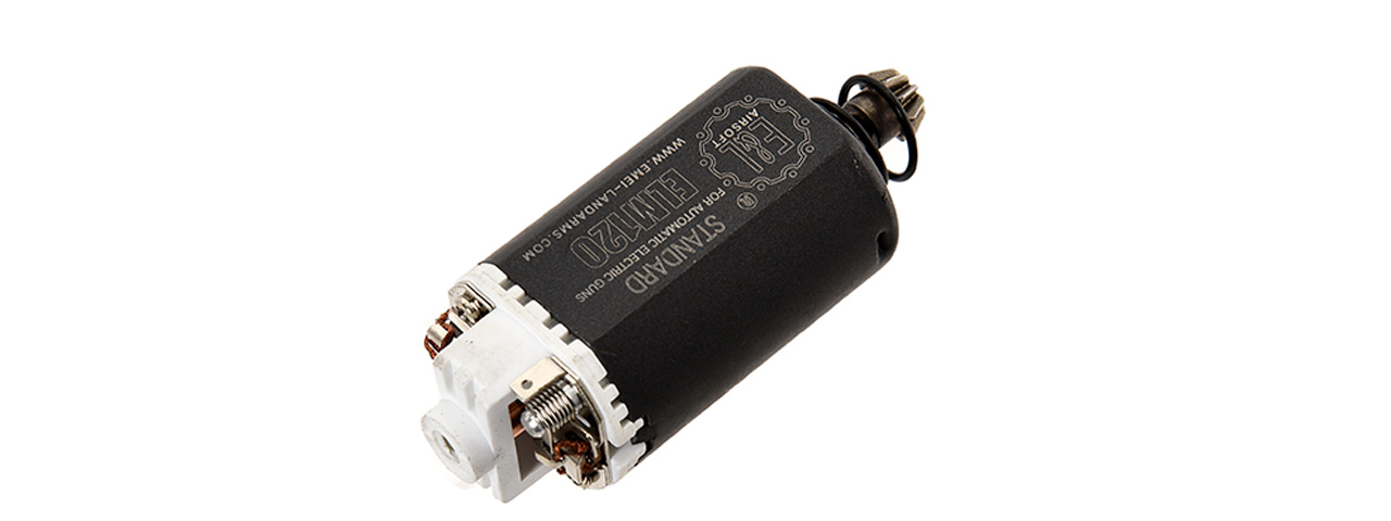 E&L Airsoft ELM120 High Torque Short Type AEG Motor (BLACK) - Click Image to Close