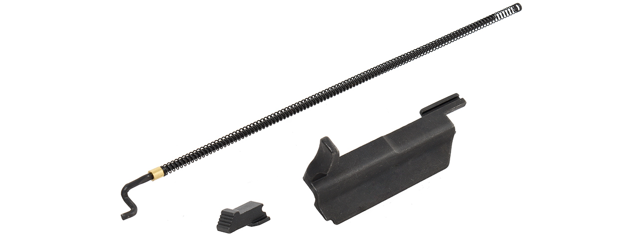E&L Airsoft AK Series Charging Handle Assembly Set (BLACK) - Click Image to Close