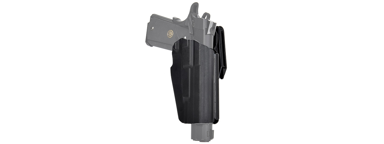 Emerson Gear Universal Hard Shell Pistol Holster w/ Belt Clip [Right Handed] (BLACK) - Click Image to Close