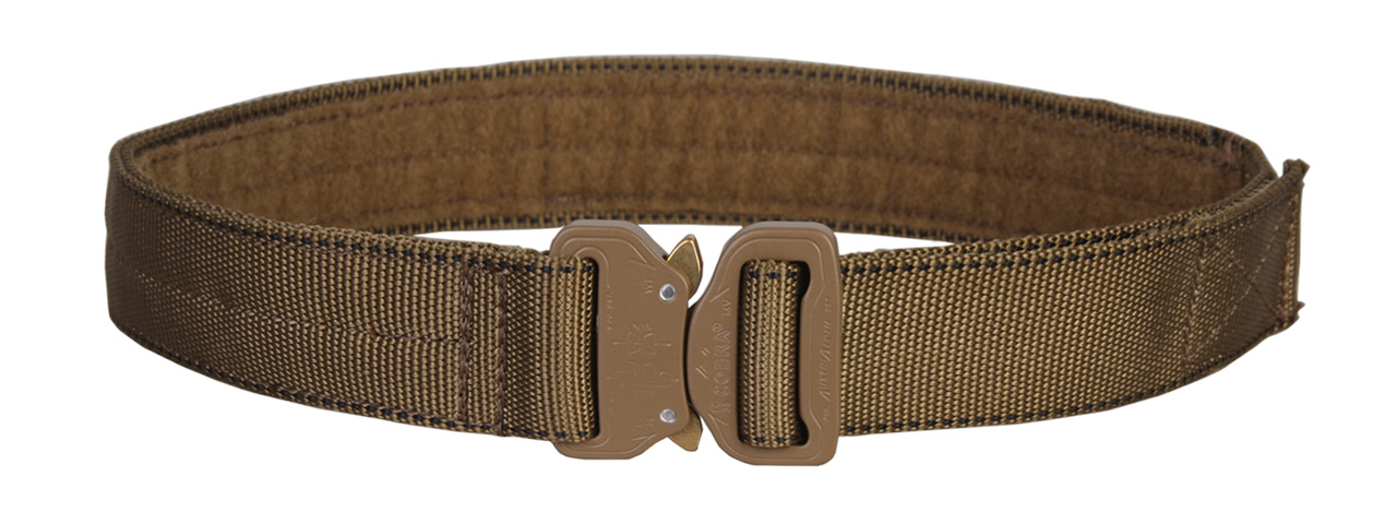 Emerson Gear Cobra 1.5" Tactical Rigger Belt [Large] (COYOTE BROWN) - Click Image to Close