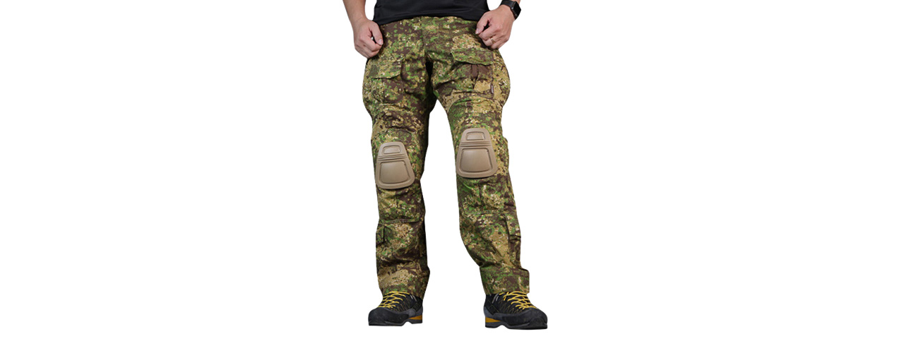 Emerson Gear Combat BDU Tactical Pants w/ Knee Pads [Advanced Version / Med] (AOR2) - Click Image to Close