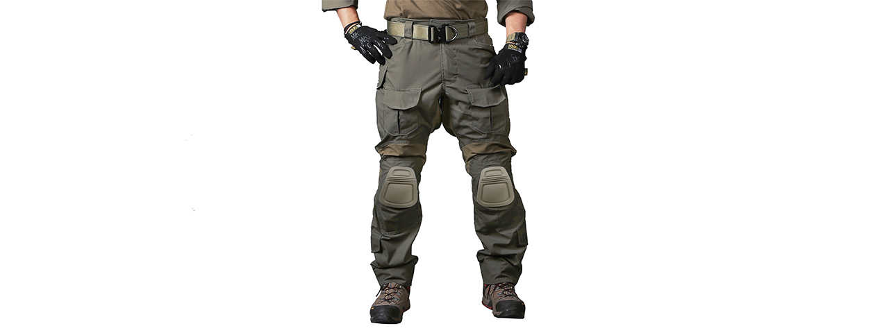 Emerson Gear Blue Label Combat BDU Tactical Pants w/ Knee Pads [XL] ( RANGER GREEN) - Click Image to Close