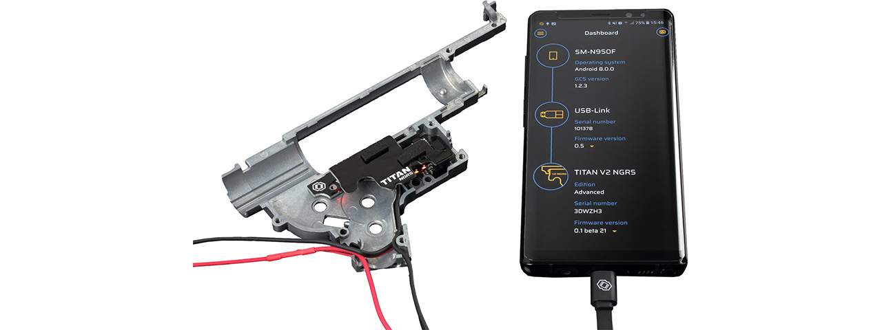 Gate Titan V2 Programmable MOSFET w/ USB-Link [Advanced Set] (REAR WIRED) - Click Image to Close