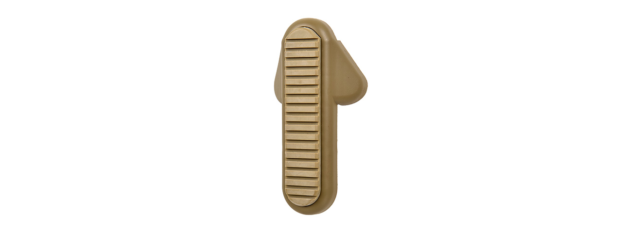 Golden Eagle Airsoft M4 AEG Crane Stock Buttpad / Butt Plate (TAN) - Click Image to Close