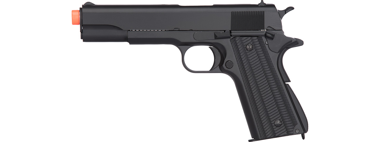 Golden Eagle IMF 3311 1911A1 Gas Blowback Airsoft Pistol (BLACK) - Click Image to Close