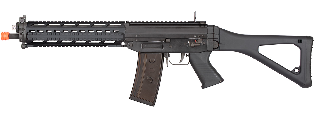 GHK Tactical SG551 Gas Blowback Airsoft Rifle (BLACK) - Click Image to Close
