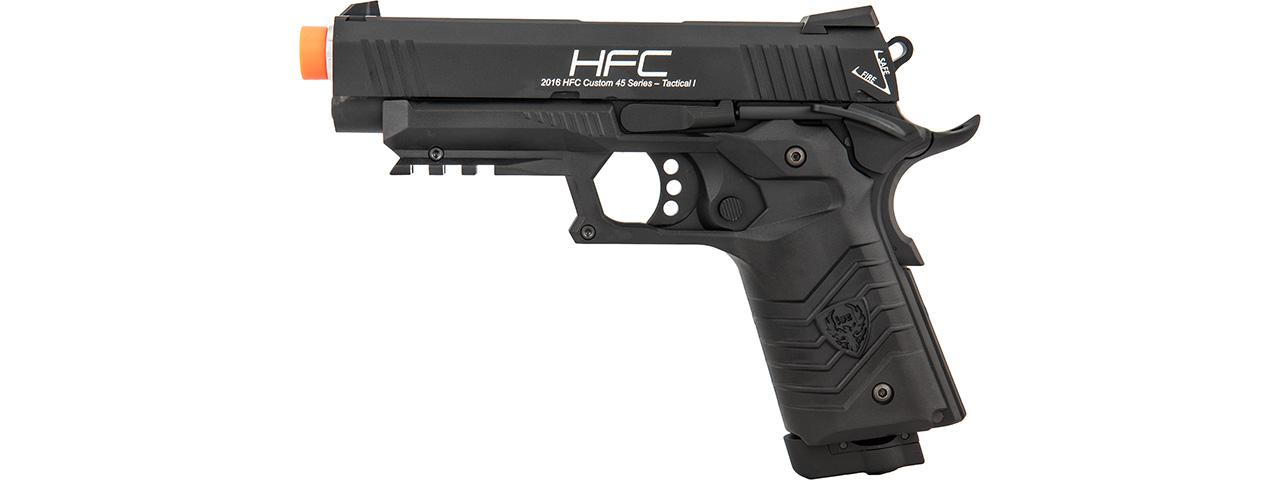 HFC HG-171 Tactical 1911 CO2 Blowback Pistol (BLACK) - Click Image to Close