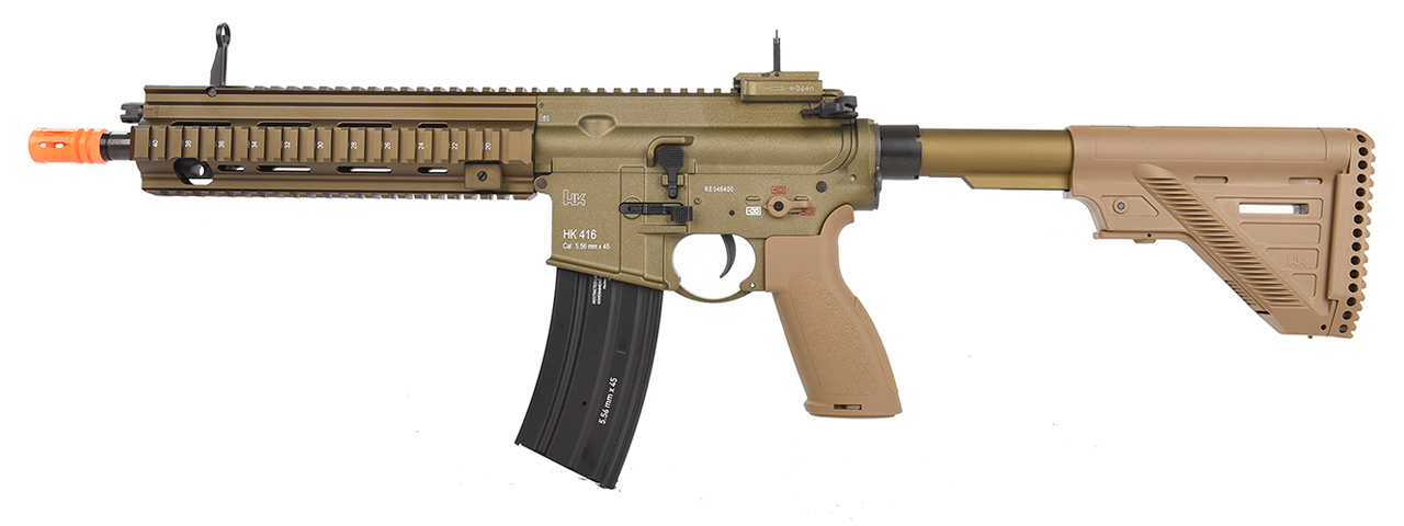 Elite Force H&K Licensed 416A5 M4 Carbine AEG (TAN) - Click Image to Close