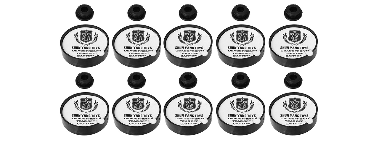 Atlas Custom Works Refill Powder Balls for Airsoft Pineapple Grenade [Pack of 10] - Click Image to Close