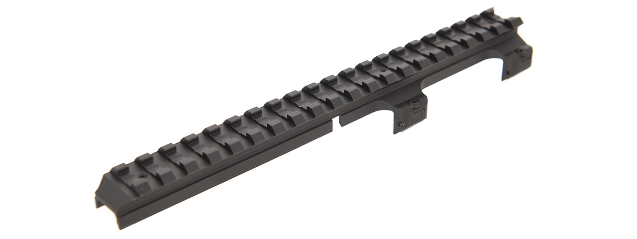 LCT Airsoft LC-3 Low-Profile 8.5" Claw Mount Optic Rail (BLACK) - Click Image to Close