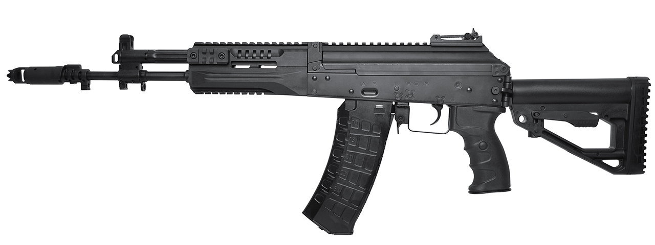 LCT Airsoft LCK12 Tactical AK-12 Assault Airsoft AEG (Black) - Click Image to Close