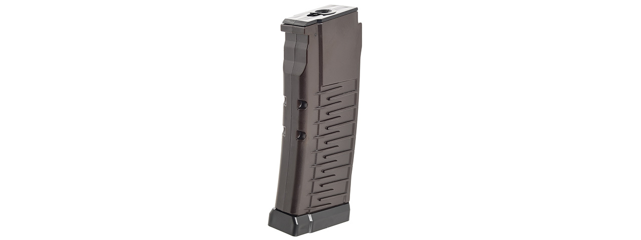 LCT Airsoft 100 Round Mid Capacity VSS Vintorez AEG Magazine (Plum) - Click Image to Close