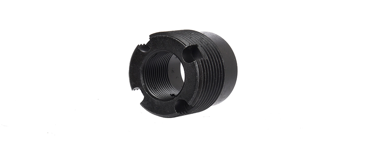 LCT Airsoft 14mm Conversion to 24mm Thread Adapter (BLACK) - Click Image to Close