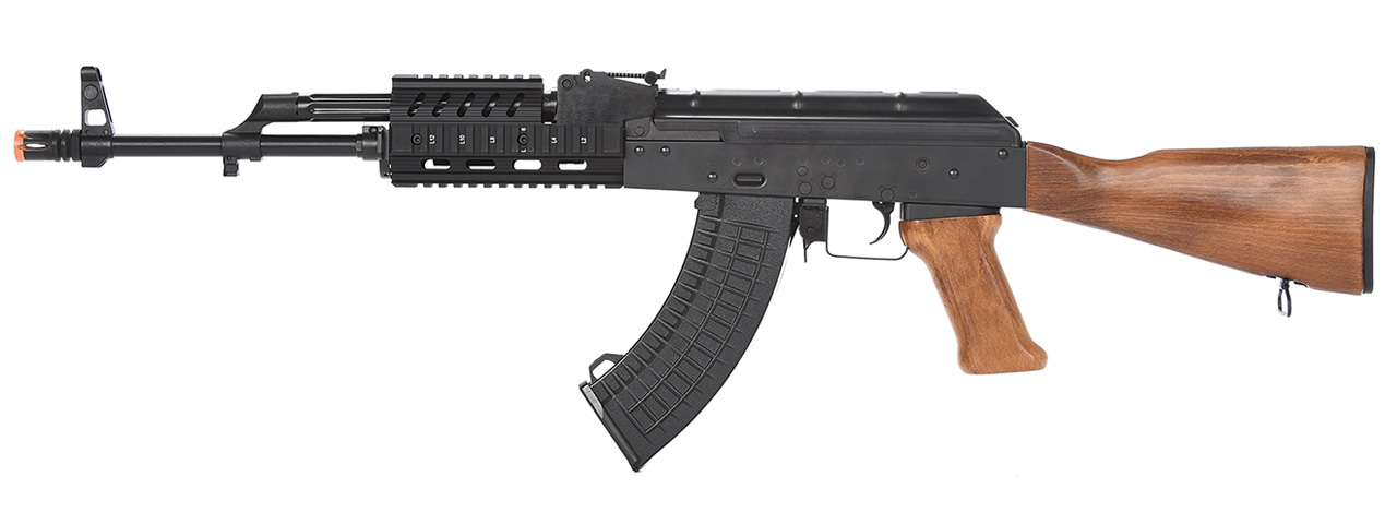 LCT Airsoft TX-63 / AK-63 RIS AEG Rifle (Real Wood) - Click Image to Close