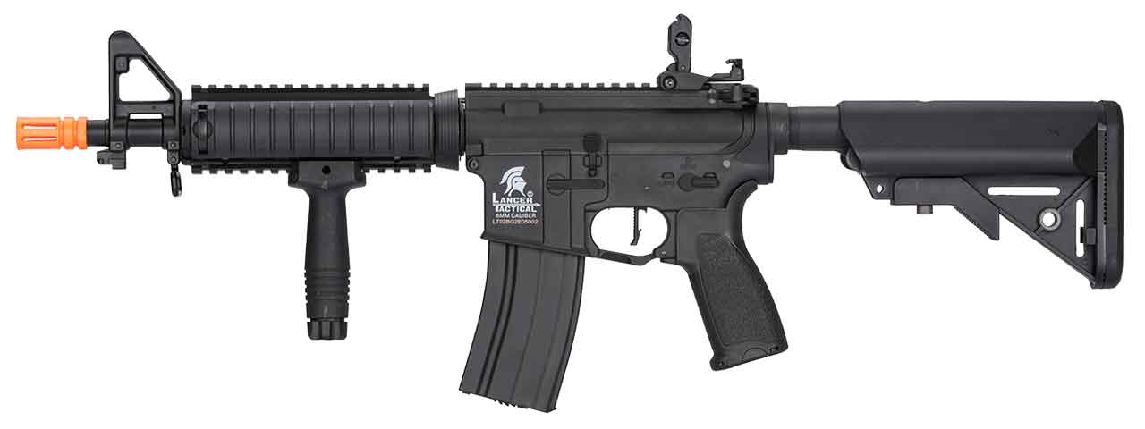 Lancer Tactical Hybrid Gen 2 MK18 MOD 0 CQB Airsoft AEG Rifle (Color: Black) - Click Image to Close