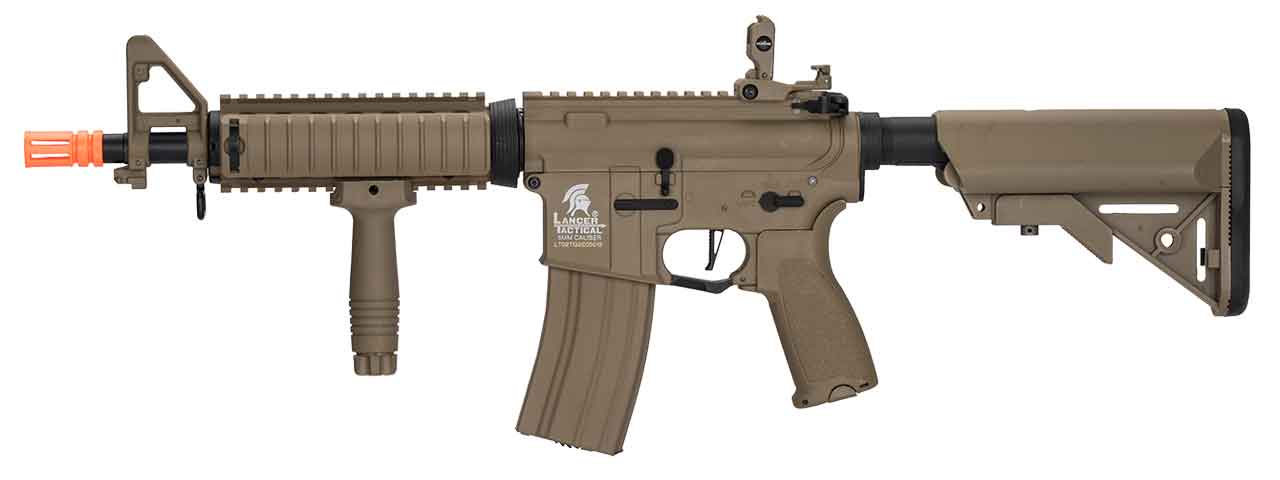 Lancer Tactical LT-02 Hybrid Gen 2 MK 18 MOD 0 CQB AEG [HIGH FPS] (TAN) - Click Image to Close