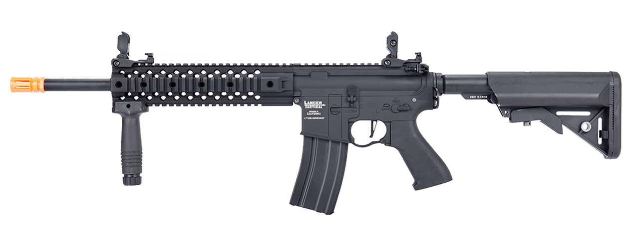 Lancer Tactical Low FPS Gen 2 Proline M4 Evo Airsoft AEG Rifle (Color: Black) - Click Image to Close