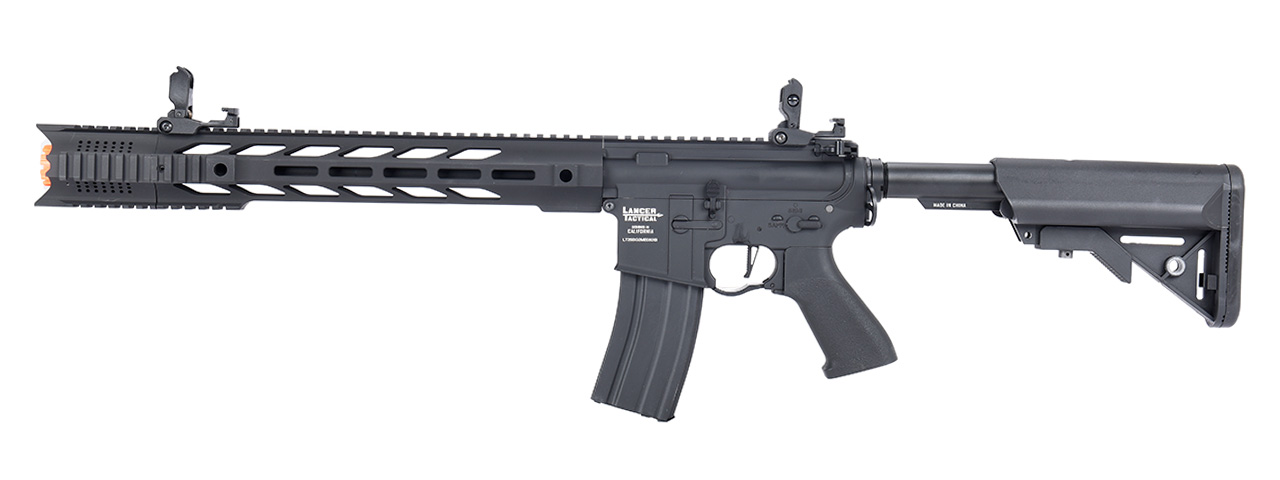 Lancer Tactical Low FPS Proline Gen 2 M4 SPR Interceptor Airsoft AEG (Color: Black) - Click Image to Close