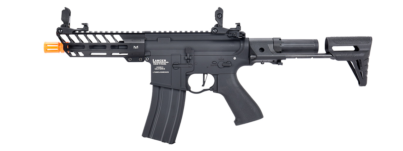 Lancer Tactical ProLine NEEDLETAIL PDW AEG [LOW FPS] (BLACK) - Click Image to Close