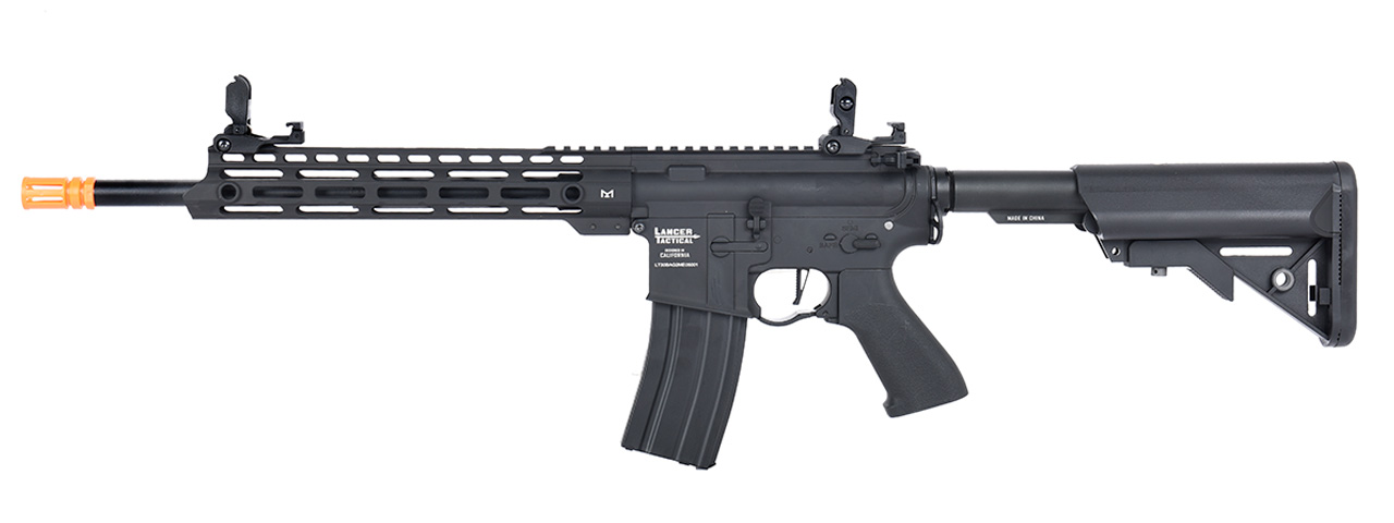 Lancer Tactical Enforcer BLACKBIRD Airsoft AEG Rifle [HIGH FPS] (BLACK) - Click Image to Close