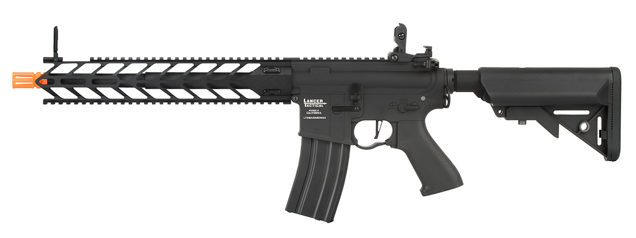 Lancer Tactical Enforcer NIGHT WING AEG [HIGH FPS] (BLACK) - Click Image to Close